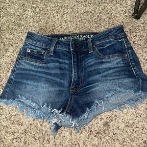 Cutest Jean shorts with a little flair at the end!!